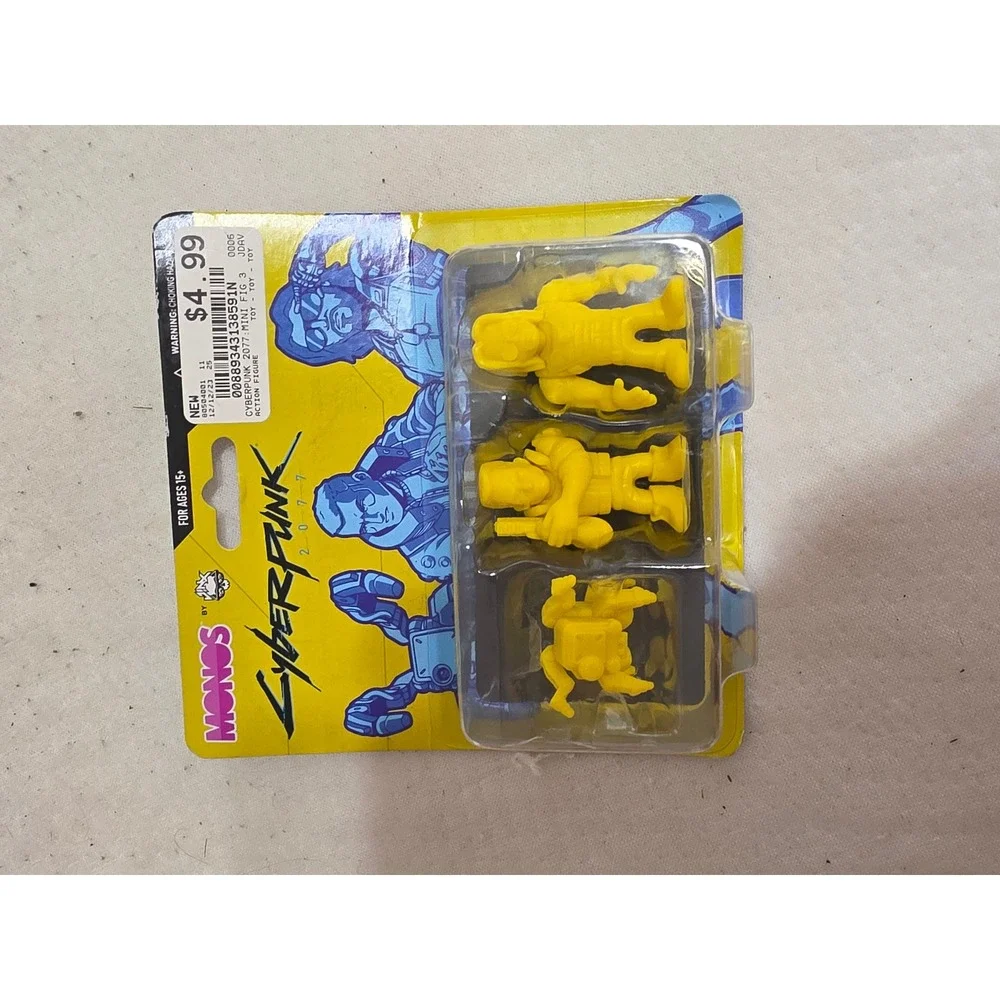Cyberpunk 2077 Monos Mini Figures Jinx Voodoo Boys Animals 2 Pack Bundle NEW